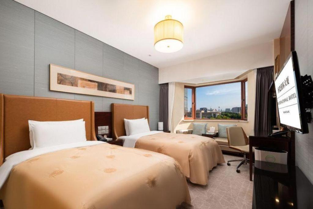 Shijiazhuang International Building Hotel Dış mekan fotoğraf